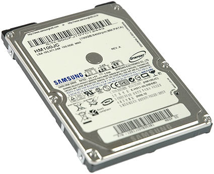 Samsung Spinpoint HM100JC 100GB 5400 RPM 8MB Cache ATA-6 Notebook Hard Drive