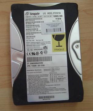 Seagate ST310212A 10.24GB 5400RPM 512KB Ultra-ATA66 IDE 3.5" Hard Drive