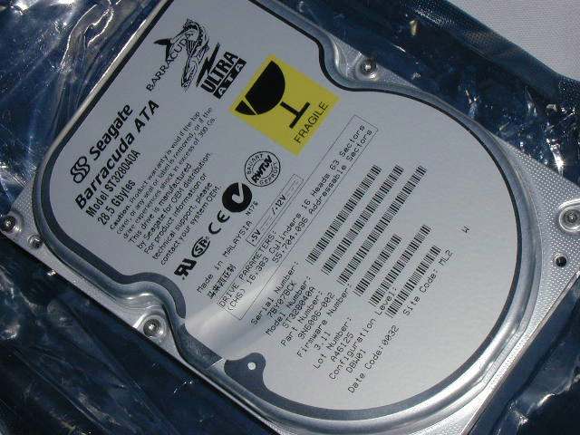 Seagate ST328040A Barracuda ATA 28.5Gb UDMA-66 IDE 3.5" Hard Drive