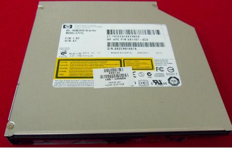 HP 509421-001 / 581107-6C0 4X SATA Slim Blu-Ray DVD'RW Drive.