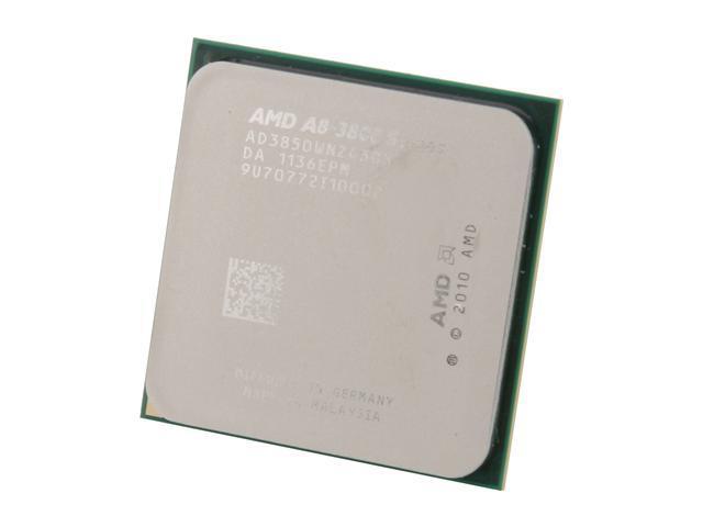 AMD AD3850WNZ43GX AMD A8-Series 2.90GHZ L2 4MB Cache Socket-FM1 Processor