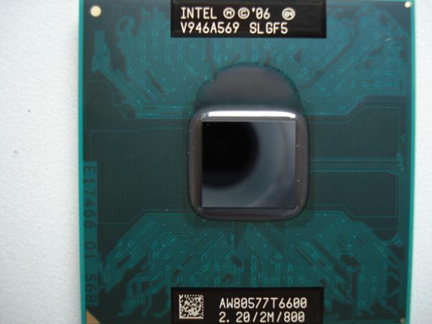 Intel SLGF5 / AW80577GG0492ML Intel Core 2 Duo Mobile T6600 2.2GHZ L2 2MB Cache Socket-P Processor