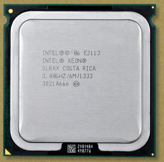 Intel SLBAX / AT80588QJ0806M XEON 3100 E3113 3.0GHZ L2 6MB Cache Socket-771 Processor