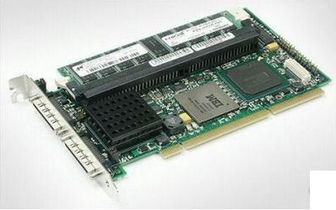 Intel C47184-004 2-Channel Ultra-320 SCSI PCI-X RAID Controller Card