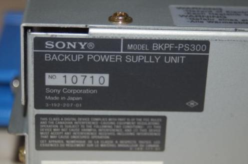 Sony BKPF-PS300 Backup Power Supply Unit