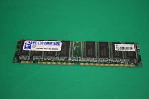 Samsung K4S560832C-TC75 256MB 54PINS 32x8 SDRAM PC133 DIMM Memory Module
