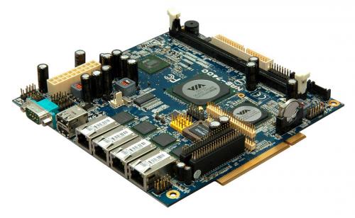 VIA Technologies NAB7400 / 7410 1.0GHZ VIA C7® CPU DDR2 VGA/LAN CN700-Chipset Motherboard