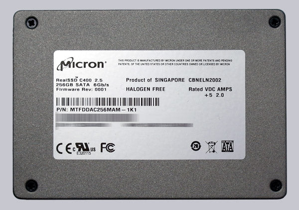 Micron Technologies MTFDDAC256MAM-1K1 256GB SATA-6.0Gbps 5V 2.5" Flash Solid State Drive (SSD)
