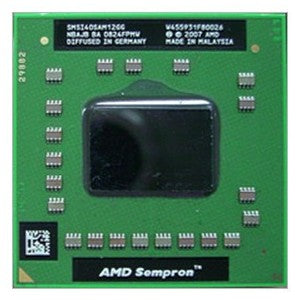 AMD SMSI42SAM12GG Mobile Sempron SI-42 2.1GHZ FSB-1800MHZ 512KB L2 Cache SKT-S1(S1G1) Microprocessor