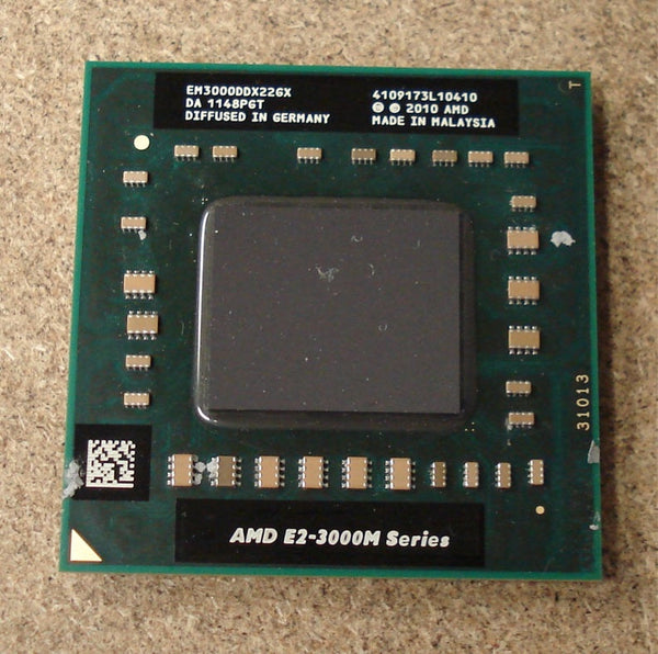 AMD EM3000DDX22GX E2 Series E2-3000M 1.8GHZ 1MB L2 Cache SKT-FS1 Dual Core CPU