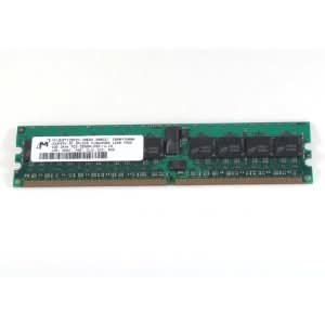 Micron MT18HTF12872Y-40EB3 1Gb PC2-3200 DDR2-400MHz ECC Registered CL3 240-Pin DIMM Single Rank Memory Module