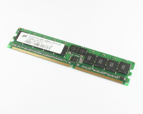 Samsung MT9VDDF6472G-40BD3 Micron 512Mb PC3200 DDR-400MHz ECC Registered CL3 184-Pin DIMM Single Rank Memory Module
