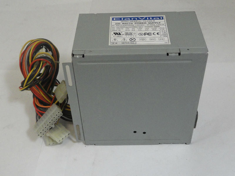ElanVital 235-Watts Internal ATX Power Supply Unit (TG-2306-B)