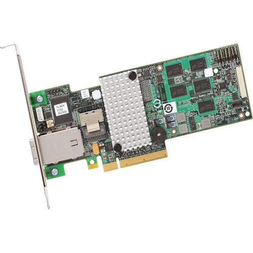 Intel RS2MB044 512MB SAS/SATA 6.0Gbps PCI Express 2.0 x8 Low-Profile MD2 Raid Controller Card