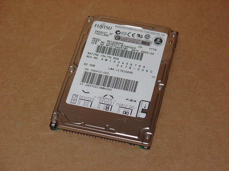 Fujitsu MHT2060AS 60GB UDMA-100 5400RPM 8MB 2.5'