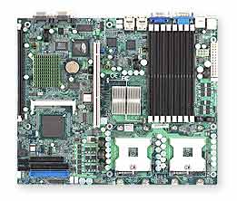 Supermicro MB X6DVL-INF / X6DVL-INF-B Infiniband DDR2 ATX SATA E7320 Chipset