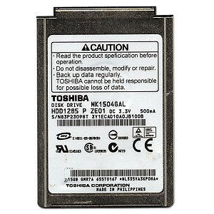 Toshiba MK1504GAL 15GB 4200RPM UDMA/100 1.8" Mini Hard Drive