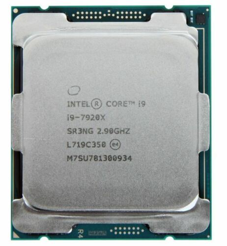 Intel CD8067303753300 / SR3NG Core i9-7920X 2.90Ghz 16.50Mb 12-Core Processor
