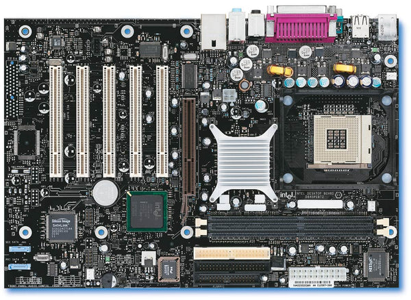 Intel D845PEBT2 845PE Socket-478 Serial ATA-150 DDR SDRAM ATX Motherboard