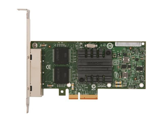 Intel E1G44HTBLK Quad-Port Gigabit Ethernet PCI-Express 2.0 Low-Profile Network Server Adapter