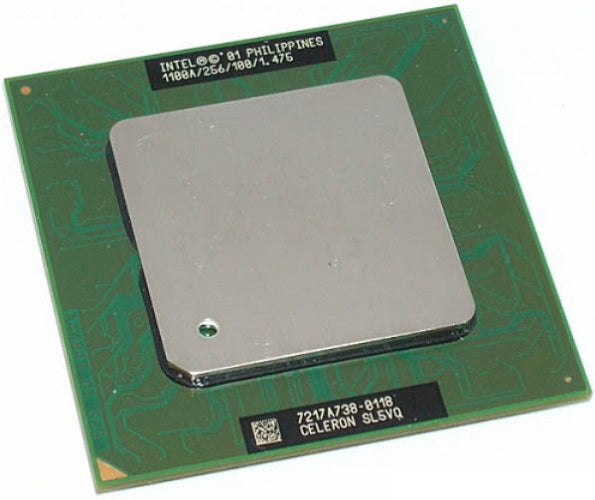 Intel RK80530RY005256 Celeron 1.10GHz 100Mhz 256Kb Cache FC-PGA2 Porcessor