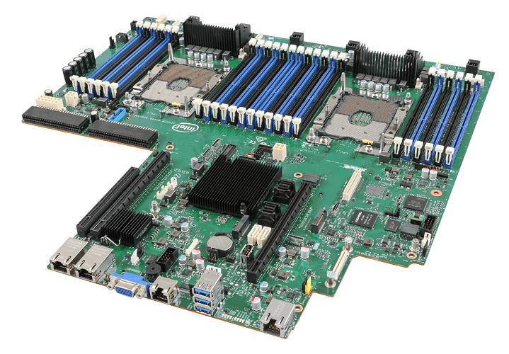Intel S2600WFTR Intel C624 Socket-P PCIe 3.0 DDR4 SDRAM Server Board
