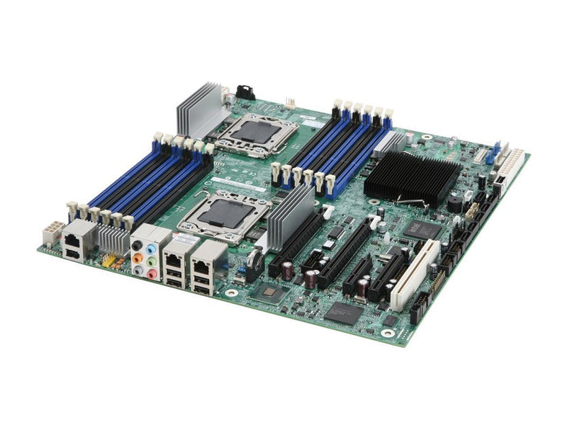 Intel S5520SCR Chipset-Intel 5520 Socket-Dual LGA1366 DDR3-1333MHz SSI Motherboard