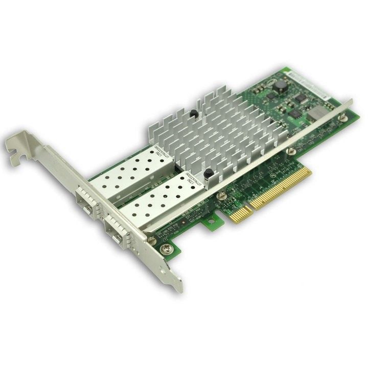 Intel X520-DA2 Dual Port 10Gbps 10GBase-X PCI-Express x8 SFP+ Plug-in Server Network Adapter
