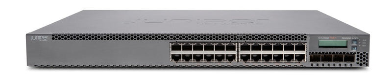 Juniper EX3300-24P 24-PoE+ Ports Layer-3 Ethernet Switch