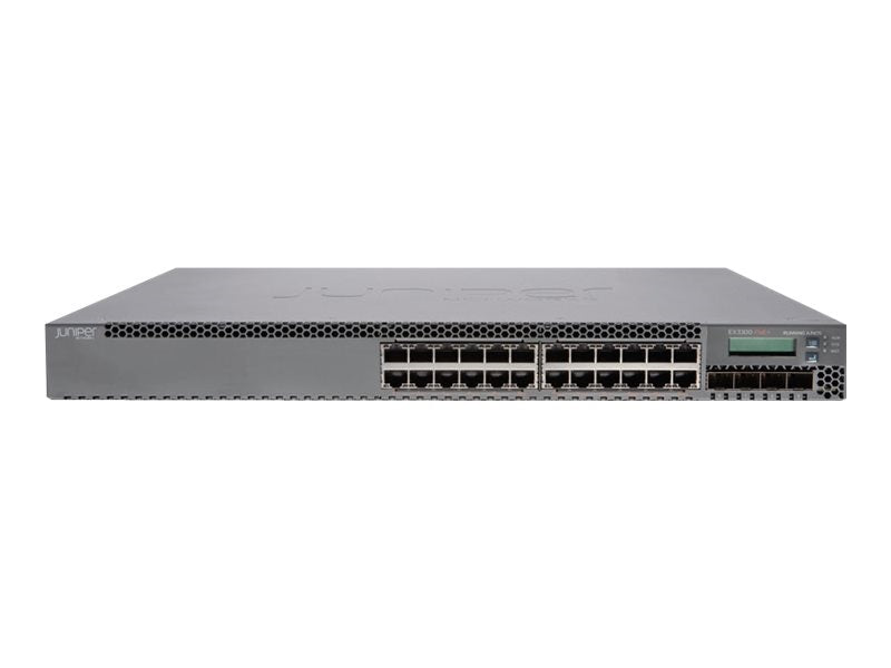 Juniper Networks EX3300-24P-TAA 24-Port Gigabit PoE RJ45 1U Switch