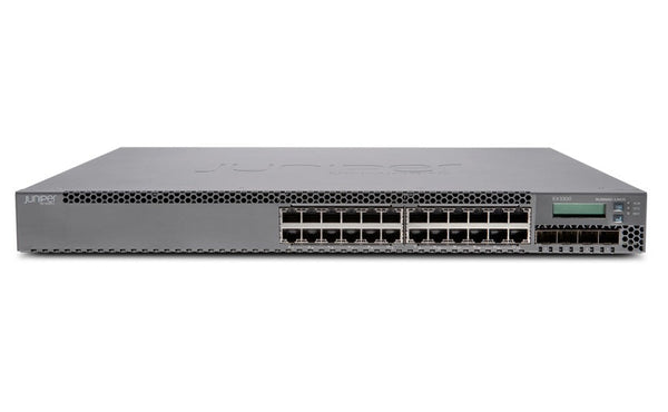 Juniper Networks EX3300-24T-DC Layer-3 24-Ports 4 SFP+ 1U Rack Mount Ethernet Switch
