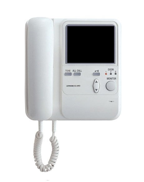 Aiphone KB-3MRD 4-Inch Screen Audio/Video Master Station with Tilt Camera Control For KB Series