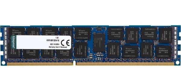 Kingston KVR18R13D4/16 240Pin 16GB DDR3 1866Mhz  Server Memory