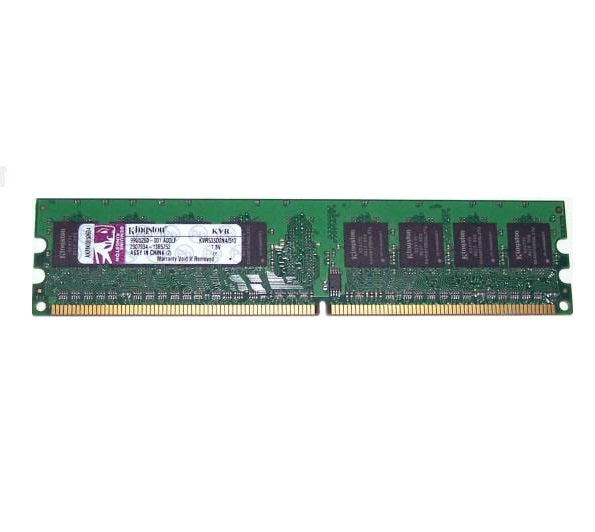 Kingston Technology KVR533D2N4/512 512Mb 240-Pin PC2-4200 DDR2-533MHz non-ECC Unbuffered CL4 DIMM Memory Module