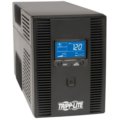 Tripp Lite SMART1500LCDT UPS Smart 1500VA 900W Tower LCD Battery Back Up AVR Coax RJ45 USB