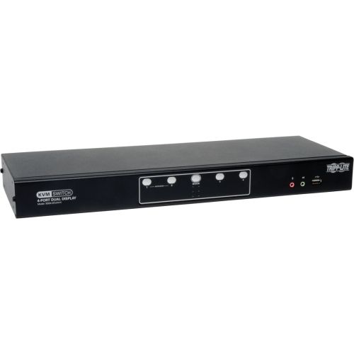 Tripp Lite B004-2DUA4-K 4-Port Dual Monitor DVI KVM Switch