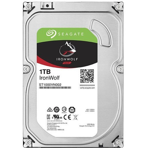 Seagate ST1000VN002 Seagate IronWolf ST1000VN002 1 TB Hard Drive - 3.5" Internal - SATA