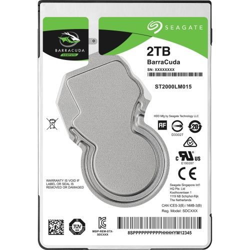 Seagate ST2000LM015 BarraCuda 2 TB Hard Drive