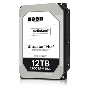 WD Ultrastar He12 HUH721212AL5200 12 TB Hard Drive   3.5" Internal   SAS (12Gb/s SAS)