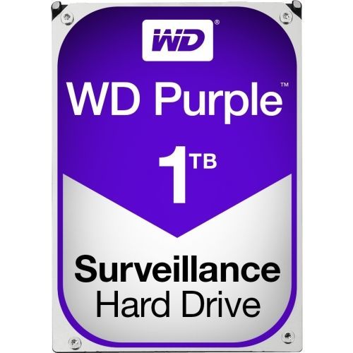 Western Digital WD10PURZ Purple 1TB Surveillance Hard Drive