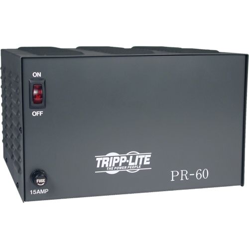 Tripp Lite PR60 60-Amp DC Power Supply, Precision Regulated AC-to-DC Conversion - 300W