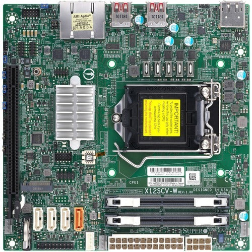 Supermicro MBD-X12SCV-W-B X12SCV-W Workstation Motherboard