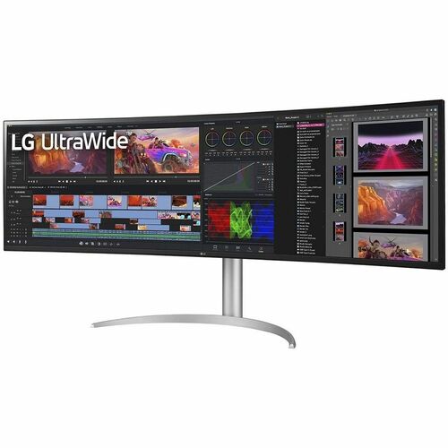 LG 49WQ95C-W 49" Class UW-QHD Curved Screen Gaming LCD Monitor - 32:9 - 49"