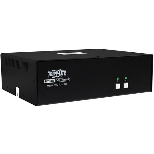 Tripp Lite B002-H2A2-N4 Secure KVM Switch, 2-Port, Dual Head, HDMI to HDMI