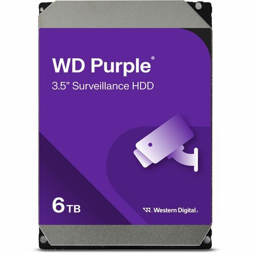 Western Digital WD64PURZ-20PK Purple 6 TB Hard Drive