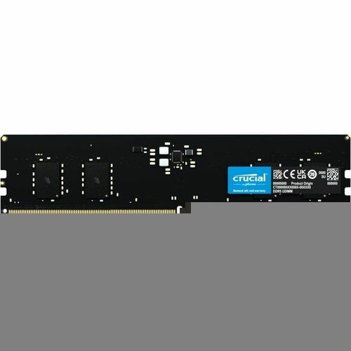 Crucial 8GB DDR5 SDRAM Memory Module   For Computer, Desktop PC   8 GB (1 x 8GB)