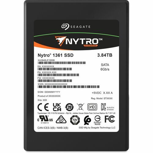 Seagate XA3840LE10006 Nytro 1361 3.84 TB Solid State Drive