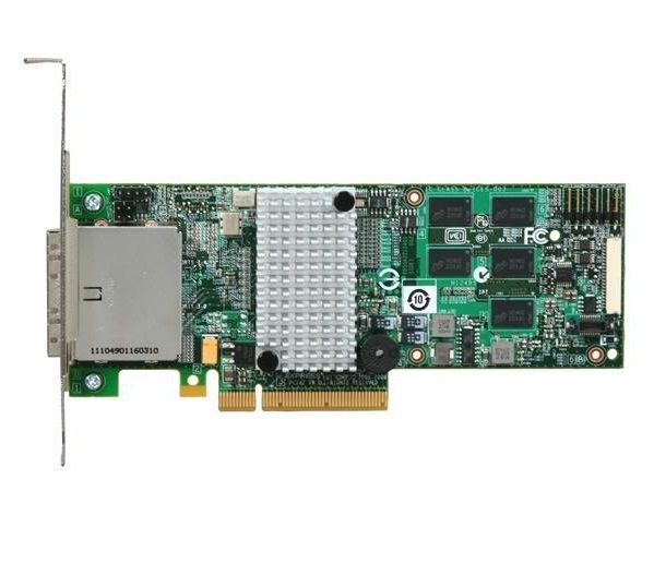 Lsi Lsi00243 3Ware 9750-8E 6Gbps 512Mb SAS SATA PCI-E2.0 x8 Raid Controller Card