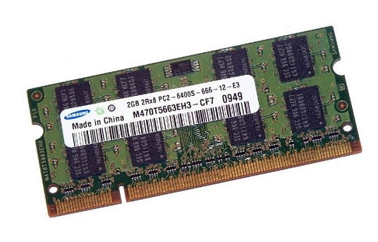 Samsung M470T5663EH3-CF7 2Gb 128Mx8 DDR2 SODIMM Notebook Memory