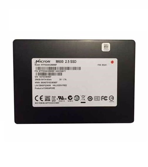 Micron MTFDDAK256MBF-1AN1ZABYY M600-Series 256Mb SATA-6Gbps 2.5-Inch Solid State Drive